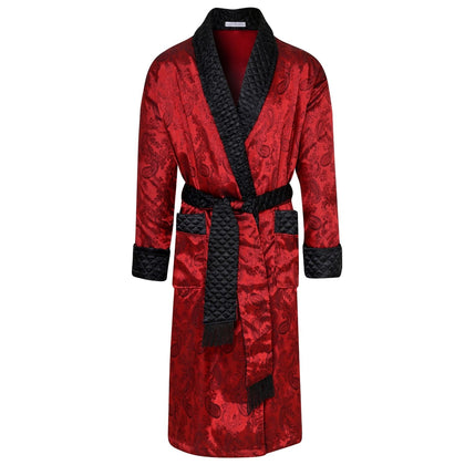 Gable Lange Smoking Jacke für Herren - Claret
