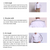 Instructions for measuring shirt length, shoulder width, and arm length with images of a person wearing a white shirt.
