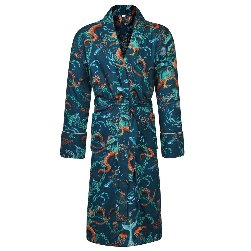 Leichter Bademantel für Damen - Ocean Treasure