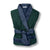Connaught Long Smoking-Jacke Robe in Green
