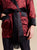 Clarke Short Smoking Jacket für Herren - Claret