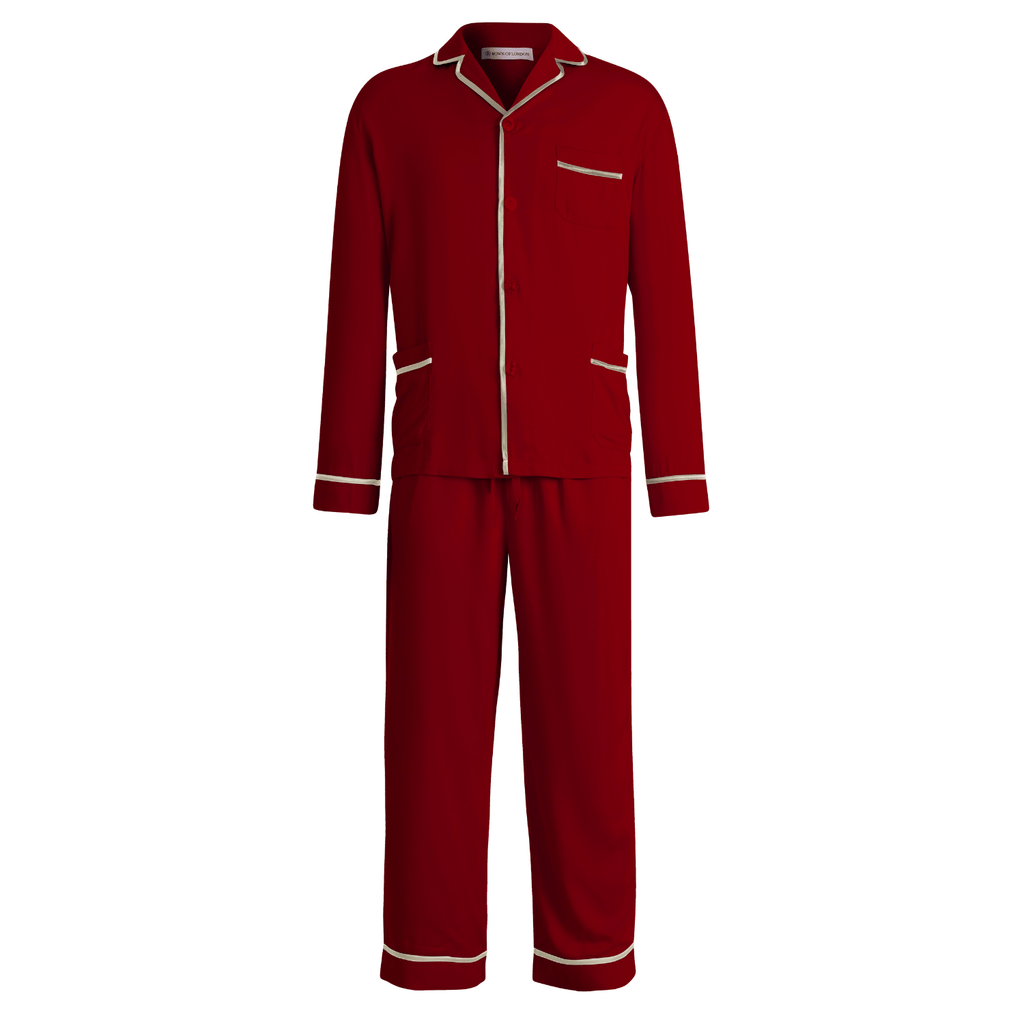 Herren Breathable Bamboo Pyjamas - Apollo