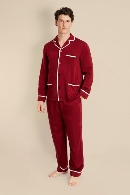 Herren Breathable Bamboo Pyjamas - Apollo