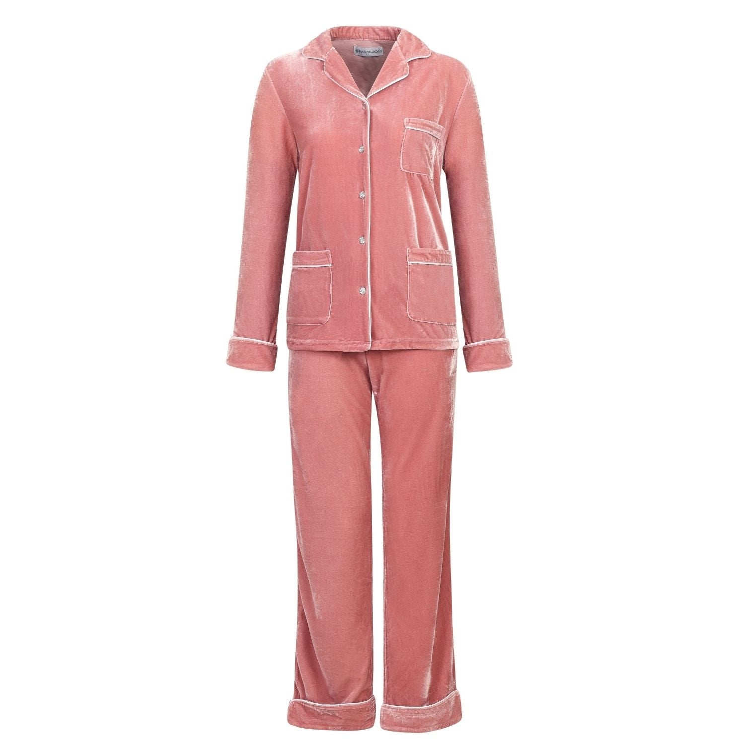 Damen Velvet Pyjamas - Athena