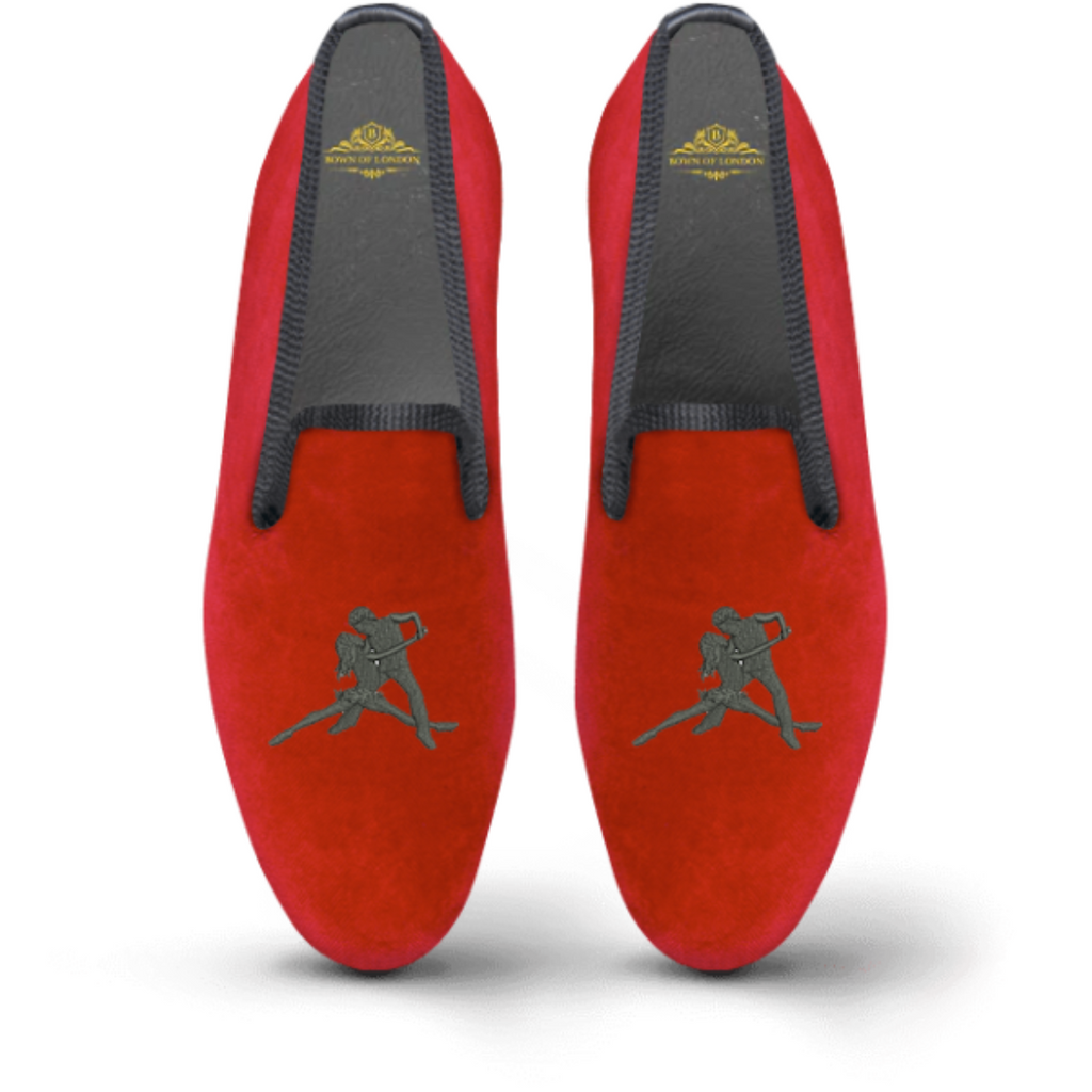 dancers design custom velvet slipper / shoe | Bown of London