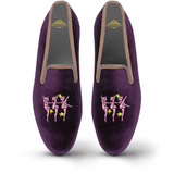 Samt-Loafer/Slipper Shoe Bring On The Dancing Girls