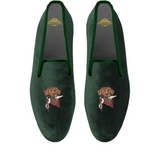 Samt-Loafer/Slipper Shoe Hunting