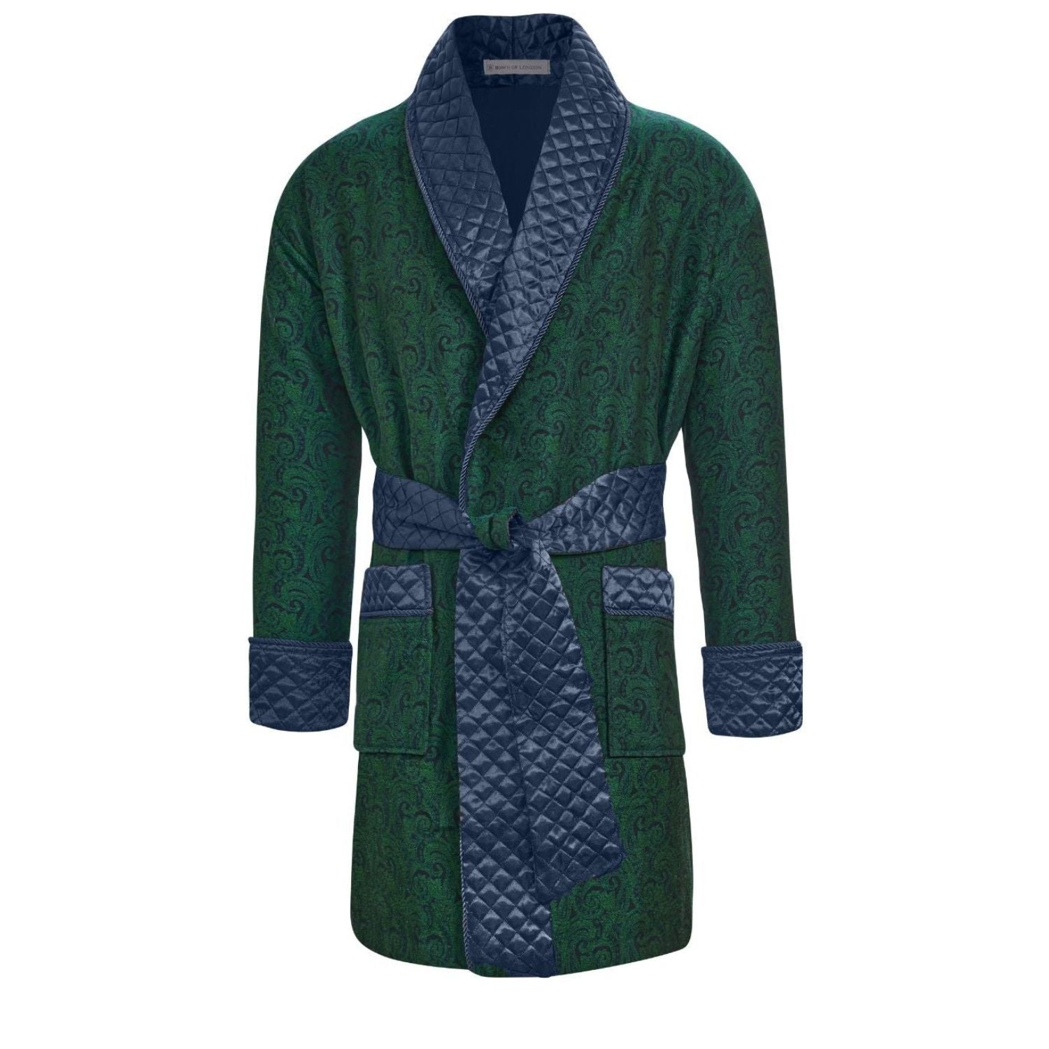 Russborough Short Smoking-Jacke in Green