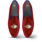 Samt-Loafer/Slipper Shoe Theatre